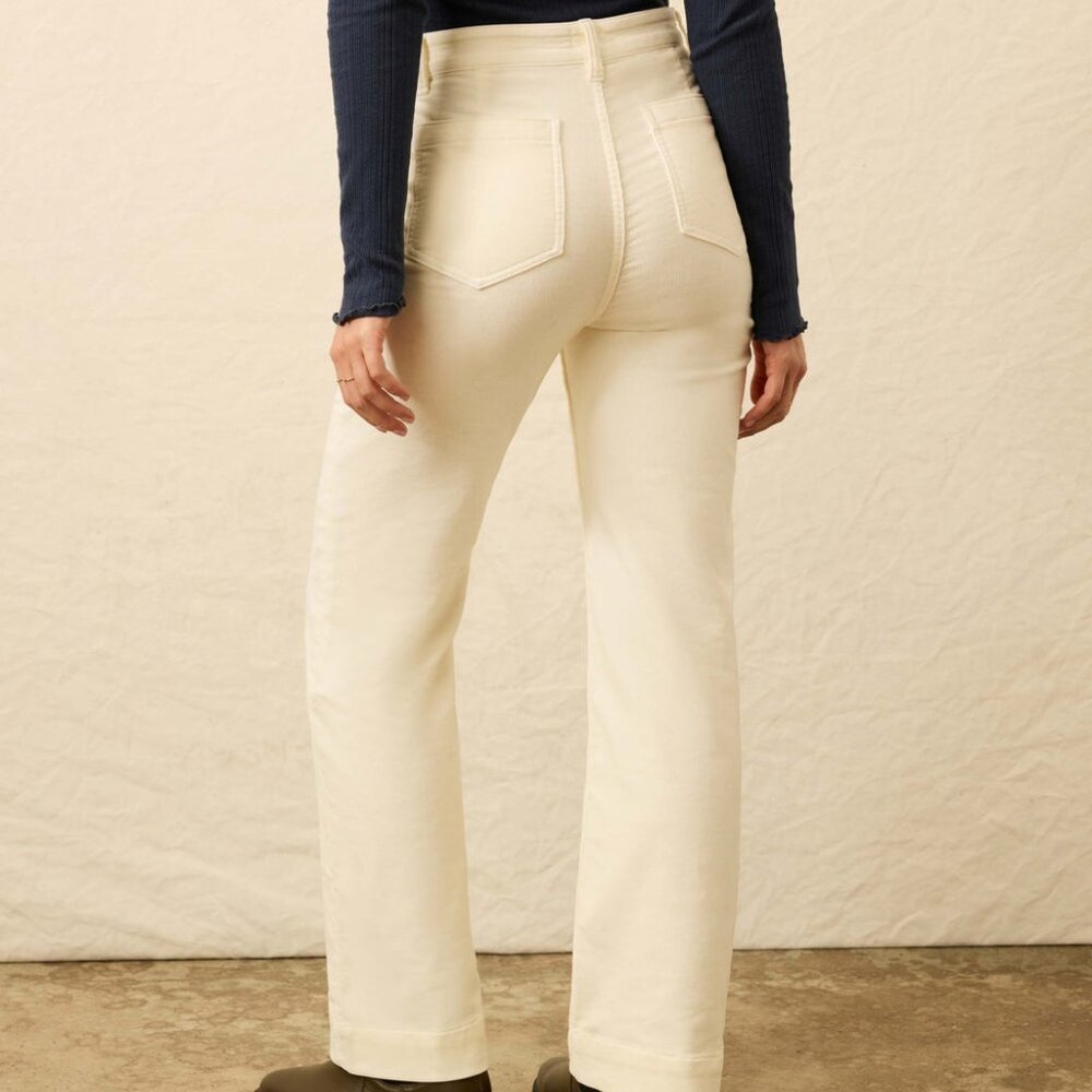 Faherty Stretch Terry Cord Patch Pocket Pants In … - image 3